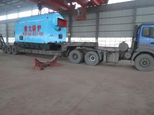 1月1日6噸蒸汽鍋爐發貨